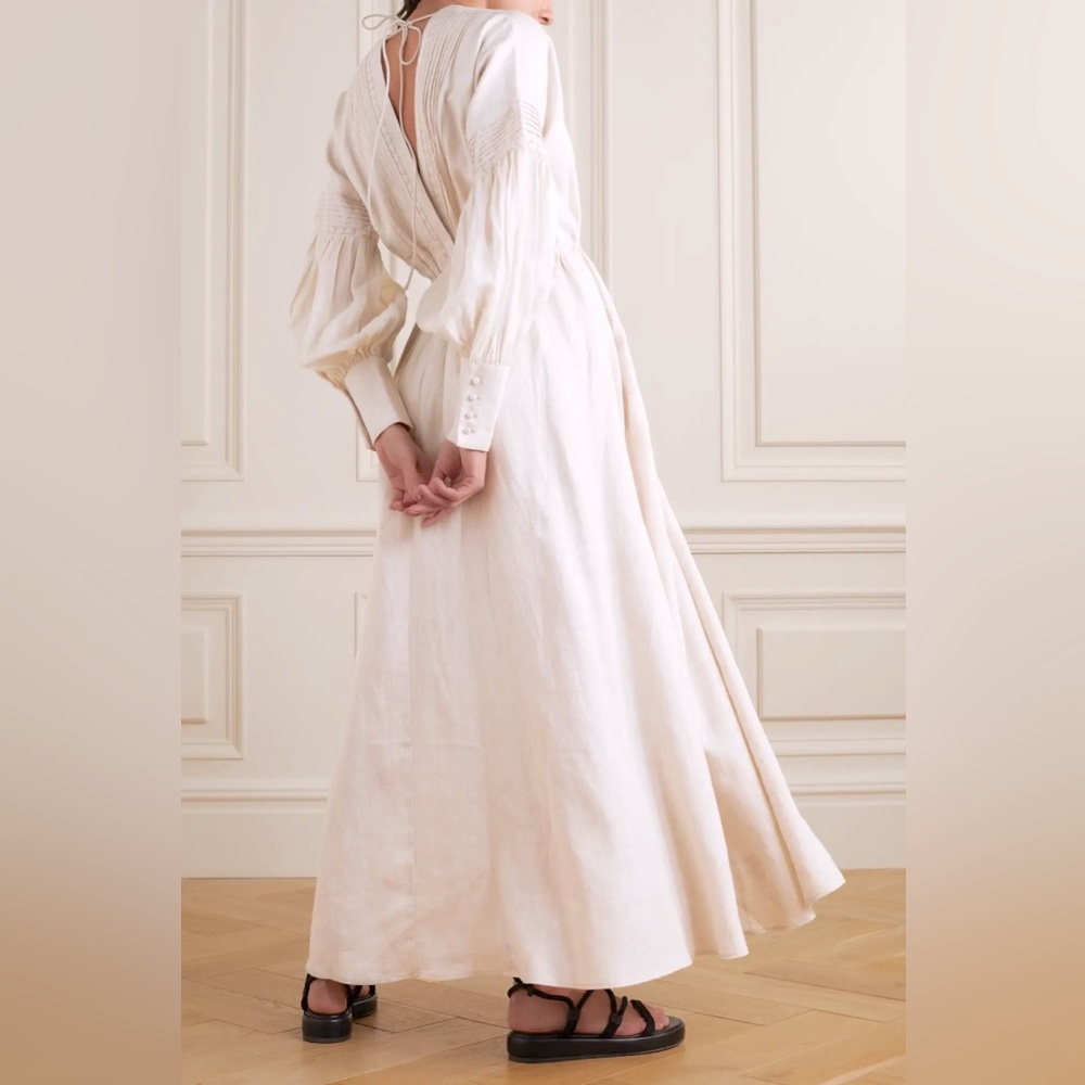 Joslin Linen Maxi Dress (like Zimmerman)